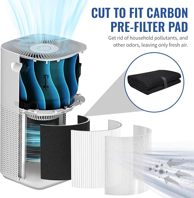 CFS - Universal Cut to Fit Carbon Pre-Filter Pad Roll - Image 4