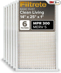 Filtrete 14x25x1 AC Furnace Air Filter, MERV 5, MPR 300, Capture Unwanted by Filtrete