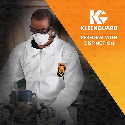 Kleenguard™ 3300 Series N95 Particulate Respirator (54626), RA3315V Molded Cup Style, NIOSH-Approved, Exhalation Valve, Regular Fit, White (10 Respirators/Box)-FlexoryFit