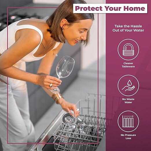 Rotek Water Systems Whole House Water Filtration System | 2-Stage Water Filter System | SED & ACB | Clean Drinking Water | Sediment & Carbon Filter | 20 Inch