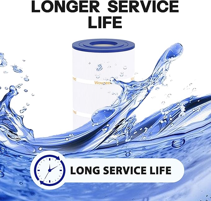 Pool Filter Compatible with C1200, cx1200re, PA120, C-8412, FC-1293, Clearwater II 125, Pro Clean 125, 120 sq. ft, 1 Pack