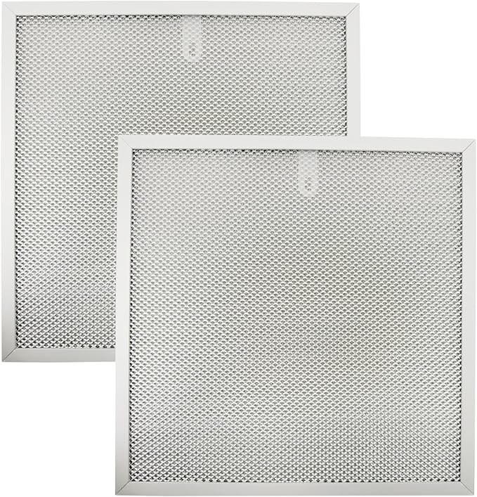2Pcs Range Hood Grease Filter Fit for Broan BXT1 and Fit for NuTone AR1 Series Replace S99010467 99010467 5-layer Aluminum Alloy Material Grease Filter 11.5 x 11.5 x 0.38 Inch