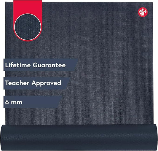 Manduka PRO Yoga Mat - 6mm | Lifetime Durability | Hygienic Construction | Premium Studio Quality | Teacher Approved-FlexoryFit