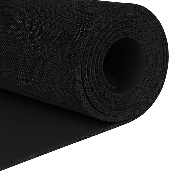 Retrospec Laguna 5mm Yoga Mat - Fitness Mat for Women, Men & Children, Slip-Resistant and Moisture Absorbing Exercise Mat for Home, Pilates, Yoga and Floor Workouts-FlexoryFit