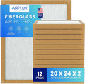 Fiberglass Air Filter -20x24x2Air Filter 12 Pack by Unknown