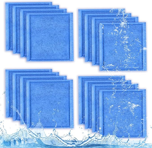 Aquarium Filter Cartridge 16 Pack Rite-Size C & EZ-Change #3 Fish Tank Filter Cartridge Replacement Compatible with PRO Power Filters 275/375 /Power Filters 200/350