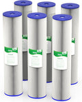 50 Micron 20-Inch Heavy Duty Whole House Water Filter Replacement Cartridge by Vegebe