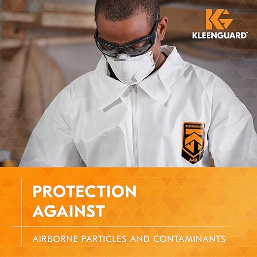 Kleenguard™ 3300 Series N95 Particulate Respirator (54626), RA3315V Molded Cup Style, NIOSH-Approved, Exhalation Valve, Regular Fit, White (10 Respirators/Box)-FlexoryFit