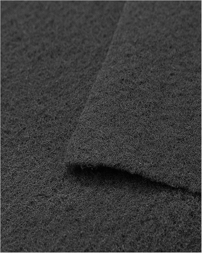 CFS – Pack of 6, Charcoal Litter Box Replacement Filter Hooded Litter Boxes and Pans Carbon Odor Filters – Fresh and Filtered Air for Indoor, Home Filtration – Charcoal Air Filter Sheet- Black