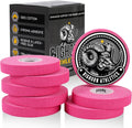 Bighorn Athletics Jiu Jitsu Finger Tape, Rock Climbing Tape | Multipurpose for Sports & Injuries: MMA, Volleyball, Football, Basketball, Tennis, Golf, Hands & Toes, 0.5-Inch x 45-feet, 8-Rolls, Pink