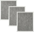 97007696 97005687 Range Hood Filter Replacement Charcoal Carbon Filter Mesh Hood Grease Filter Fit for Broan Nutone 41F(3 Pack)