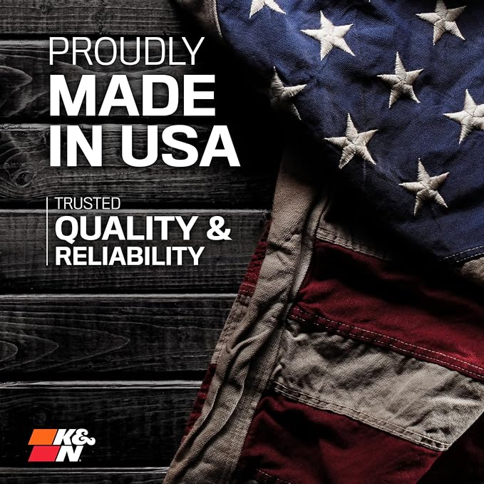 K&N High-Flow Original Lifetime Engine Air Filter: Increase Power: Premium - Image 10