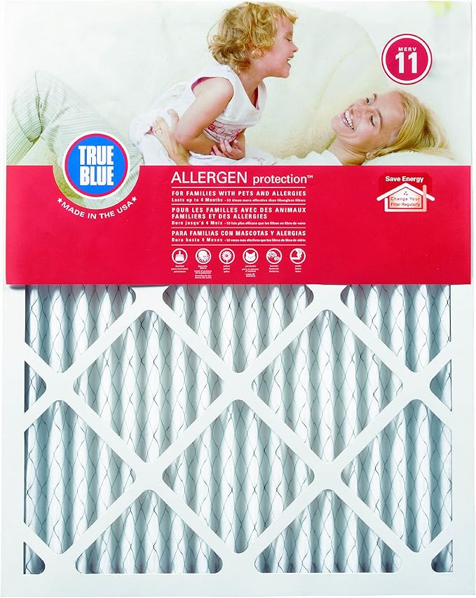 True Blue 312361.4 Allergen Air Filter, 4 Count (Pack of 1), White