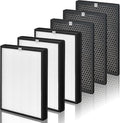 AP-B102 Replacement Filter Compatible with Alexapure Breeze Air Pu-rifier AP-B102 and 3049 Filter Set, 3 H13 True HEPA Filters and 3 Activated Carbon Filters Included
