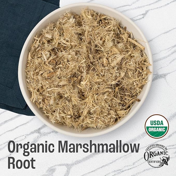 J Mac Botanicals Organic Marshmallow Root Herb Tea-FlexoryFit