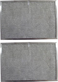 Filter Everything Replacement Aluminum/Carbon Range Hood Filter Compatible with GE WB20X9761, WB2X2892, RHP1102 – 11-7/16” x 17” x 3/8” (PT SS) – 2-Pack