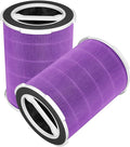 P200/P200S Replacement Filter Compatible with Welov Air Purifiers P200S P200 Pro, 4-stage Filtration with Activated Carbon Filter, 2 Count
