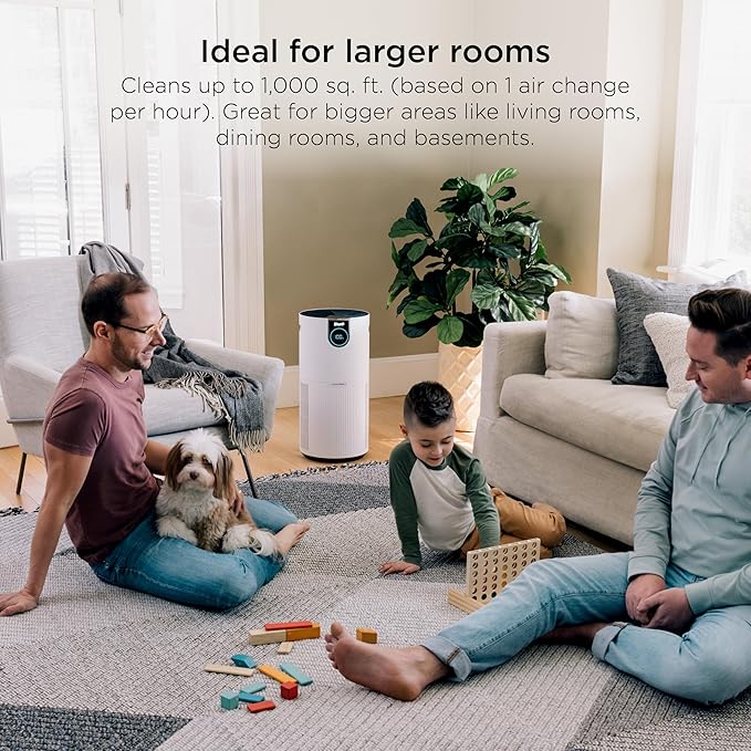 Shark Air Purifier for Home Large Room, Clean Sense Technology, HEPA Air Filter - Image 2