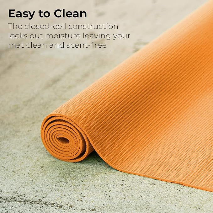 Hello Fit 10-Pack Yoga Mat, 68" x 24" Non Slip Exercise Mat, 4mm Thick Gym Mat for Fitness and Stretching, Bulk Non Toxic Yoga Mats for Schools and Studios-FlexoryFit