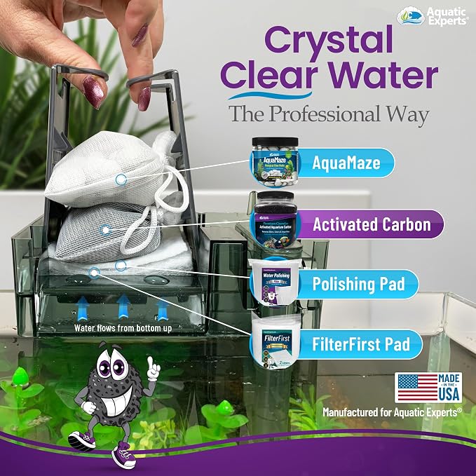 Premium Activated Carbon for Aquariums – 3 lbs Bulk Granulated Charcoal + Four - Image 5