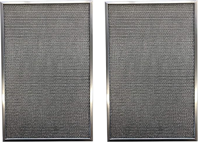 Filter Everything Replacement Aluminum Pre/Post Filter Compatible with Emerson, White-Rodgers, Electro-Air SST1400, SST14, 14C26S-, 14C27S- – 13” x 16” x 1/4” – 2-Pack