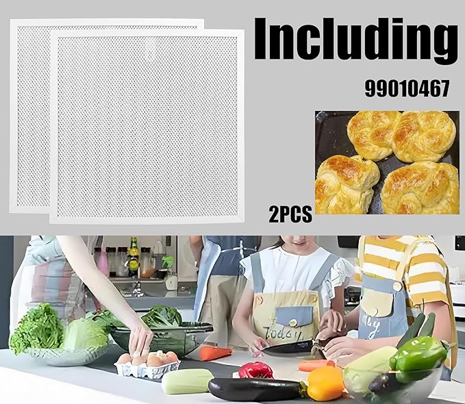 99010467 S99010467 Range Hood Filter 11-1/2 x 11-1/2 Compatible with Broan Range Hood Filter BXT1 Nutone AR1 Series 99010467 Aluminum Mesh Grease Filters for Easy Kitchen Maintenance（2 pack）