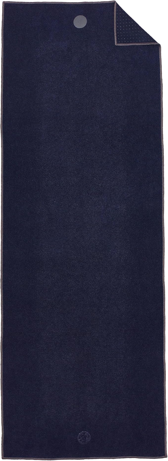Manduka Yogitoes Yoga Towel – Rubber Grip Dots Non-Slip Bottom, Quick Dry Fitness Towel for Hot Yoga, Pilates, Exercise-FlexoryFit