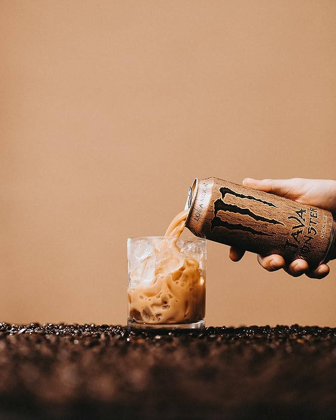 Java Monster Loca Moca, Coffee + Energy Drink, 15 Ounce (Pack of 12)-FlexoryFit