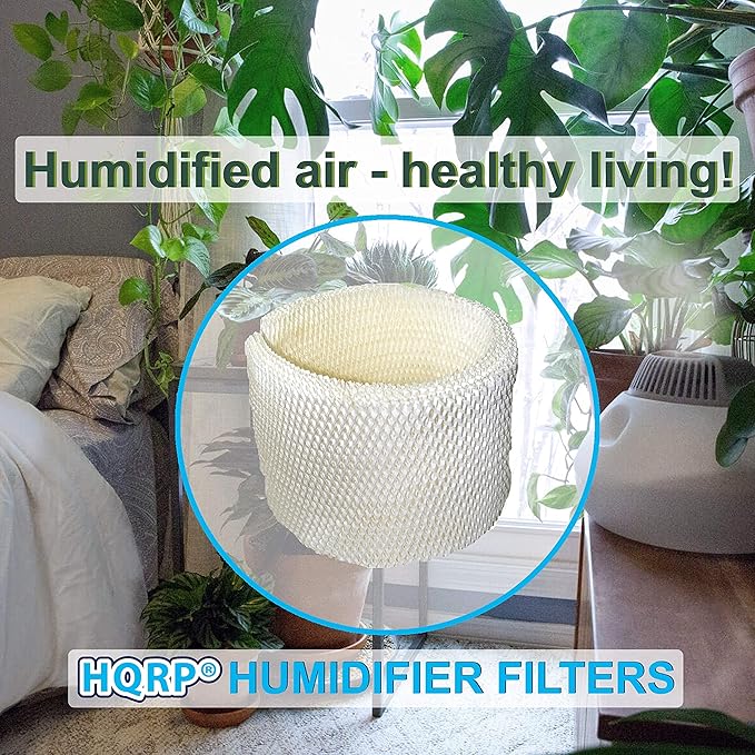 HQRP 2-Pack MAF2 Humidifier Wick Filter for Kenmore Sears EF2, 15508, 03215508000, 32.15508, 42.15508, 32-15508, 42-15508; 15408, 154080, 17006, 29706, 29988, 29880C Humidifiers