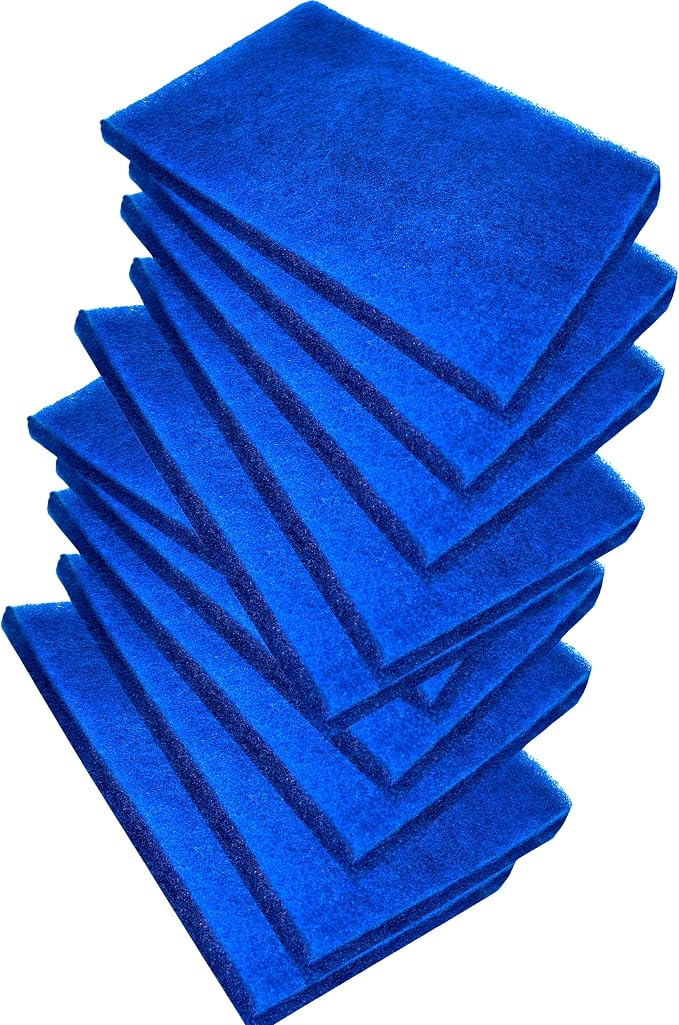 Premium Reusable Air Filter 10 Pack 10x10x1 by AQUPON