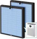 HAP603 Replacement Filter Compatible with ECOSELF HAP603 Air Cleaner Purifier, 3-in-1 HAP-603 Replacement Filter, 2 Packs, Blue