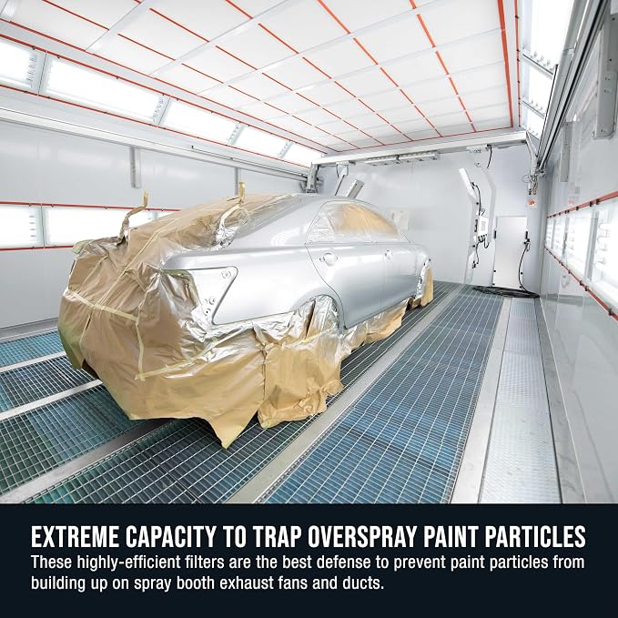 Master Airbrush Elite Paint Spray Booth Exhaust Filter Roll 48" x 200' - Image 5