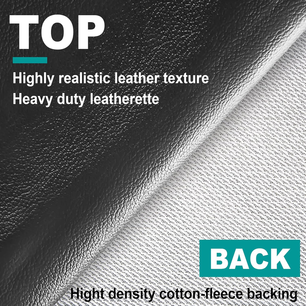 Heavy Duty Leatherette Billiard Pool Table Cover,Waterproof&Tearproof Cover for Pool Table,7/8/9 Foot Fitted(8FT/Balck)