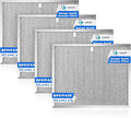 4 Pcs BPS1FA30 Range Hood Grease Filter 11-3/4" x 14-1/4" x 3/8" Multi-layer Aluminum Mesh - Fit for Bro.an Nu.Tone Allure Range Hood Filter,Replaces 99010299 BPS2FA30 99010305 by TOMOON