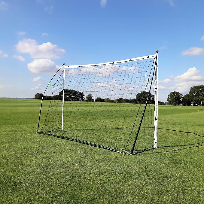 QUICKPLAY Kickster Soccer Goal Range – Ultra Portable | Quick and Easy Set Up | Includes Net and Carry Bag | Available in 7 Sizes | Backyard Soccer Net for Kids & Adults [Single Goal]