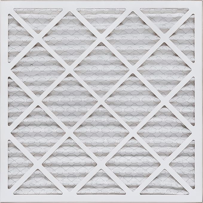 Aerostar 21 1/4x21 1/4x1 MERV 11, Pleated Air Filter, 21 1/4 x 21 1/4 x 1, Box of 6, Made in the USA