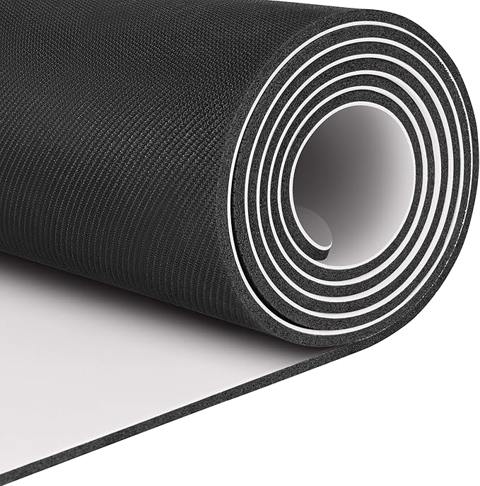 Retrospec Laguna 5mm Yoga Mat - Fitness Mat for Women, Men & Children, Slip-Resistant and Moisture Absorbing Exercise Mat for Home, Pilates, Yoga and Floor Workouts-FlexoryFit