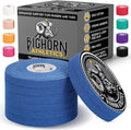 Bighorn Athletics Jiu Jitsu Finger Tape | Residue-Free Athletic Finger Tape for Sports & Injuries: Rock Climbing, Volleyball, Football, Basketball, Hands & Toes | 0.3-Inch x 45-feet, 8-Rolls, Blue