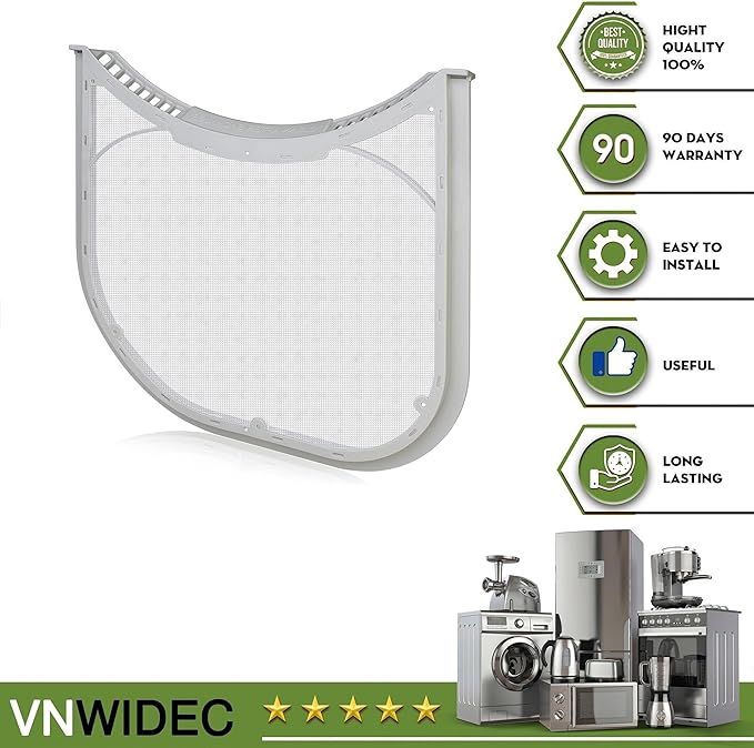 DLE2514W DLE2301W DLE2350W DLE2512W DLE3777W DLE5955G DLE5977W DLE7177RM Dryer Lint Filter Screen Trap Replacement For LG Dryer