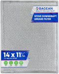 Bagean Downdraft Stovetop Filter Replacement 14” x 11.4” 707929 Compatible with Jenn Air Filter Downdraft - Grease Cooktop Screen Fits Jenair Stove Filters - Blocks Grease & Protecting the Oven (1-Pk)