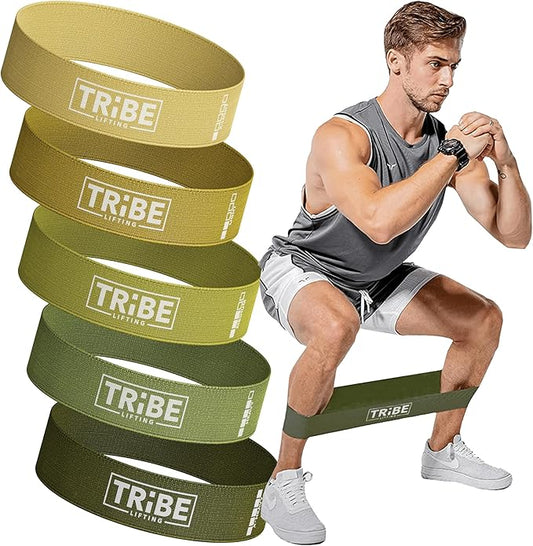 Fabric Resistance Bands for Working Out - Booty Bands for Women and Men - Exercise Bands Resistance Bands Set - Workout Bands Resistance Bands for Legs - Fitness Bands-FlexoryFit