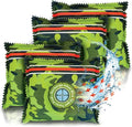 Gun Safe Dehumidifier Camouflage - Rechargeable Desiccant Dehumidifier Bags - Reusable & Absorbs Moisture & Humidity - 4x Pack
