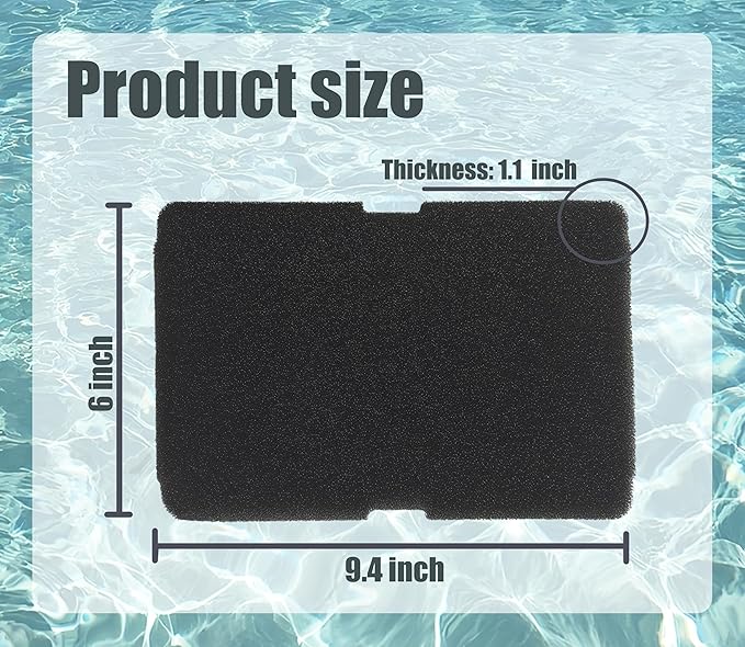 6 Pcs 2964840200 2964840100 Dryer Sponge Foam Filter Compatible with Arcelik Backhoe DSX83410W DS7512PA DE8635RX Replacement Blomberg Grundig Tumble Dryer Evaporator Foam Filter Replacement Parts