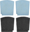 04234G 04530GM TrueAir Replacement Carbon Filter Compatible with Halmilton Beach TrueAir Odor Eliminators Model 04230G, 04231GW, 04384, 04386, 04350G, 04351GM, 04352GM, 4 Pack