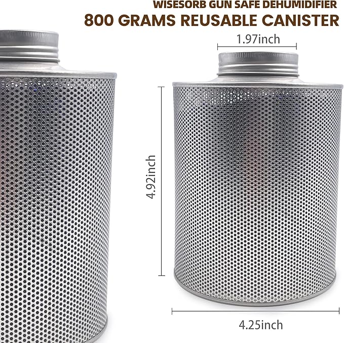 800 Gram 16 Pack Gun Safe Dehumidifier, 1.77 LBS Rechargeable Dehumidifier Blue to Pink Silica Gel Desiccant Moisture Absorbers, Dehumidifiers for Room, Bedroom, Safe, Closet, Bathroom, Car