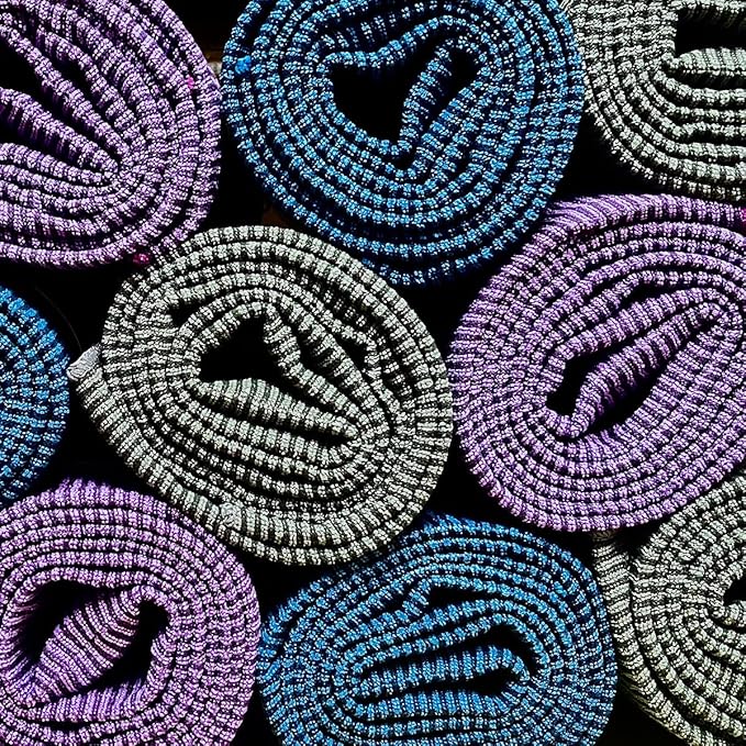 Hugger Mugger Yoga Towel - Ultraviolet - Soft, Absorbent, Fast Drying, Non-Slip Backing, use by iteself or Over a Yoga mat, hot Yoga, Helps with Slippery Hands and feet-FlexoryFit
