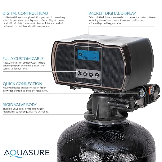 Aquasure 64, 000 Grains Whole House Water Filter Bundle - Image 3