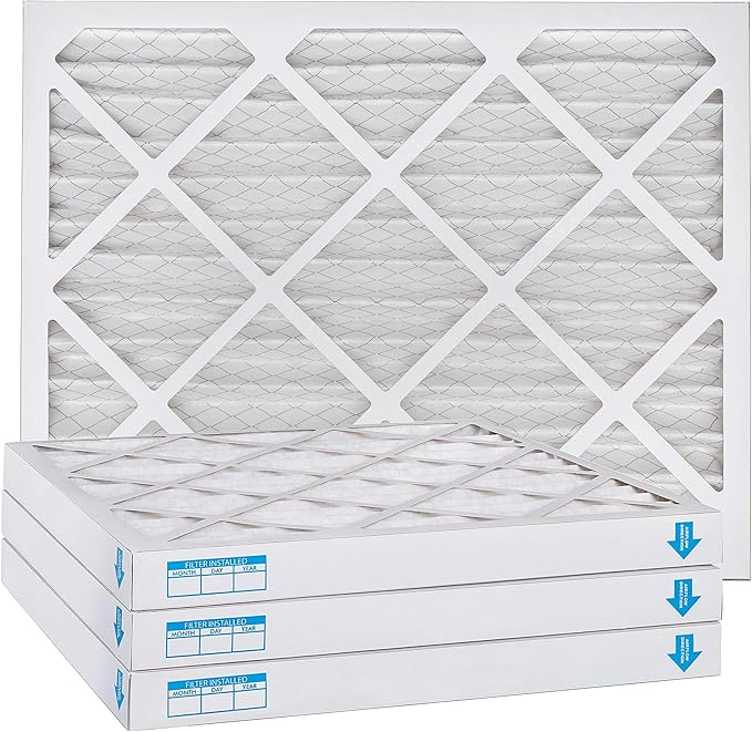 Aerostar 20x24x2 MERV 13, Pleated Air Filter, 20x24x2, Box of 4, Made in the USA