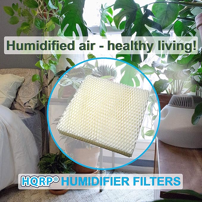 HQRP Wick Filter Compatible with Duracraft DH821 DH822 DH822C DH823 DH824 Humidifiers, AC-811 D11-C HC-811 Replacement