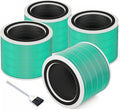Core 200S Toxin Absorber Replacement Filter for LEVOIT Core 200S Smart WiFi Air Purifier, Funmit 3-in-1 H13 True HEPA Filter Replacement and High-Efficiency Activated Carbon, Part#Core 200S-RF, 4 Pack